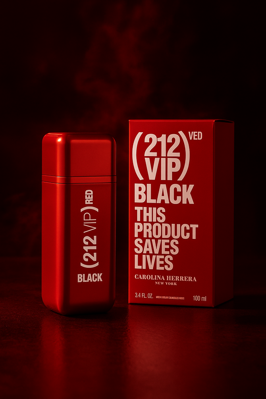 212 Vip Red Black